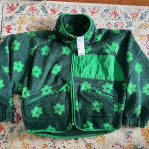 NWT UO Stomi Fleece Jacket Size: S